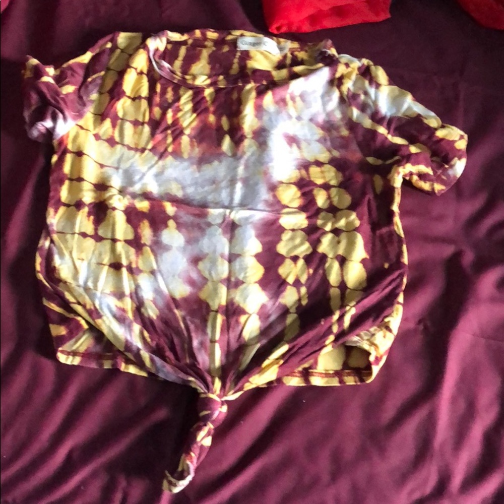 Crop top with knot